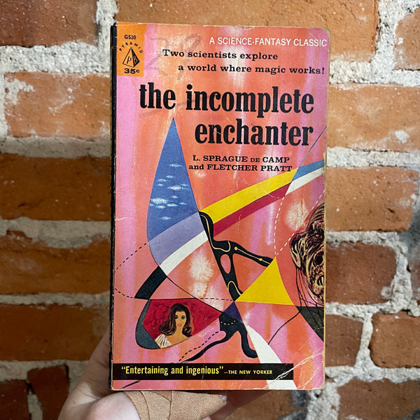 The Incomplete Enchanter - L. Sprague De Camp & Fletcher Pratt - 1960 First Printing Pyramid Paperback