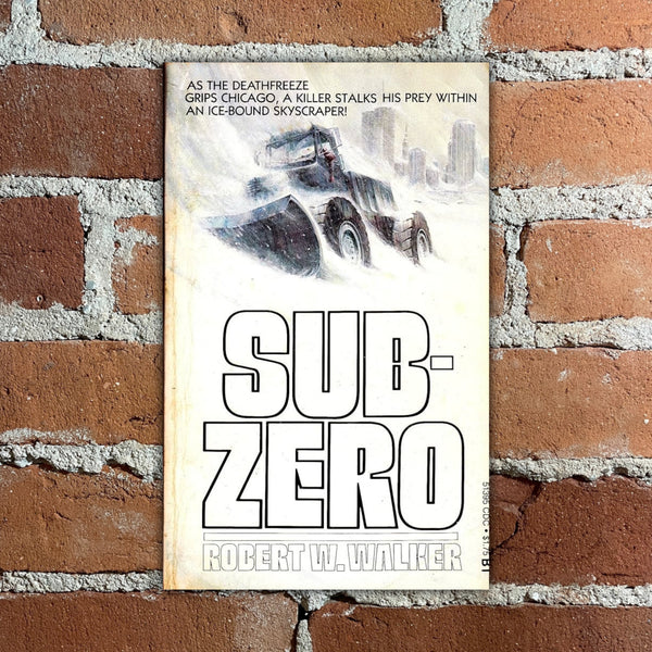 Sub-Zero - Robert W. Walker - 1979 Belmont Tower Books Paperback