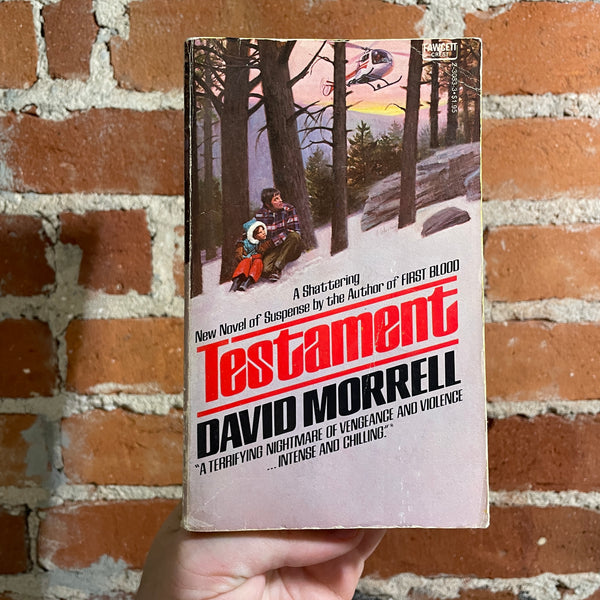 Testament - David Morrell - 1975 Fawcett Crest Books Paperback