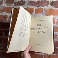 The Importance of Living - Lin Yutang 1940 32nd The John Day Company Hardback