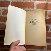 The Second Sex - Simone de Beauvoir - 1974 Vintage Books Paperback