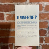 Universe 2 - Edited by Terry Carr - 1972 Illustrated Ace Books Paperback - Dean Ellis Cover