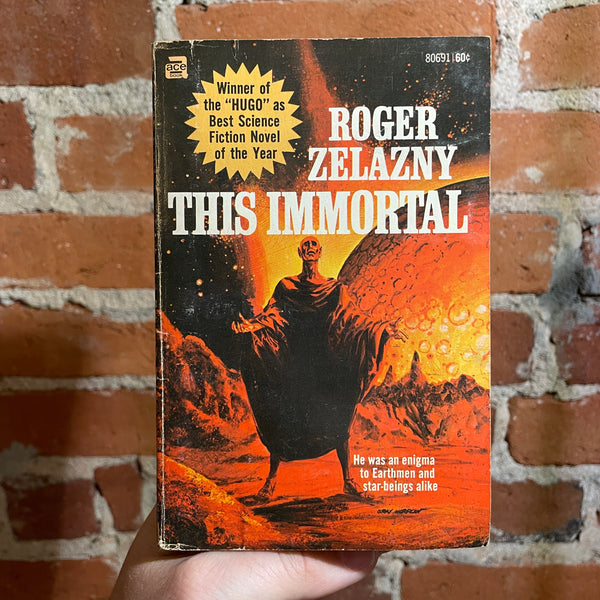 This Immortal - Roger Zelazny - 1966 Ace Books Paperback - Gray Morrow Cover