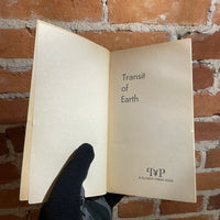 Transit of Earth - Arthur C. Clarke, J.G. Ballard, Ray Bradbury, & More! - 1971 Playboy Press Paperback - Shelly Canton Cover