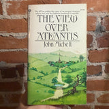 The View Over Atlantis - John Michell - 1972 1st Ballantine Books Paperback - Roger Dean Cover