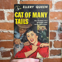 Cat of Many Tails - Ellery Queen - 1951 Pocket Books Paperback - Maurice Thomas Cover