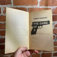The Game of X - Robert Sheckley - 1966 1st Dell Books Paperback