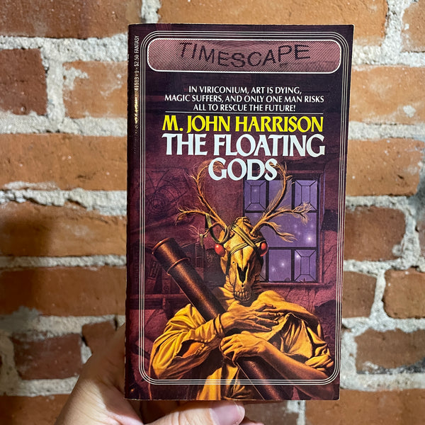 The Floating Gods - M. John Harrison - 1983 Timescape Pocket Books Paperback - Michael Whelan Cover