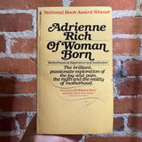 Of Woman Born - Adrienne Rich - SIGNED 1977 4th Bantam Books Paperback