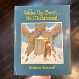 Wake Up, Bear… It’s Christmas - Stephen Gammell - 1981 Lothrop, Lee & Shepard Hardback
