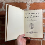 Nightmare In Manhattan - Thomas Walsh - 1950 Little, Brown and Company Hardback - F.G. Kutner Cover