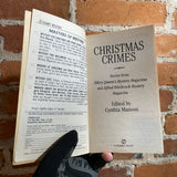 Christmas Crimes - Edited by Cynthia Manson - 1996 Signet Books Paperback