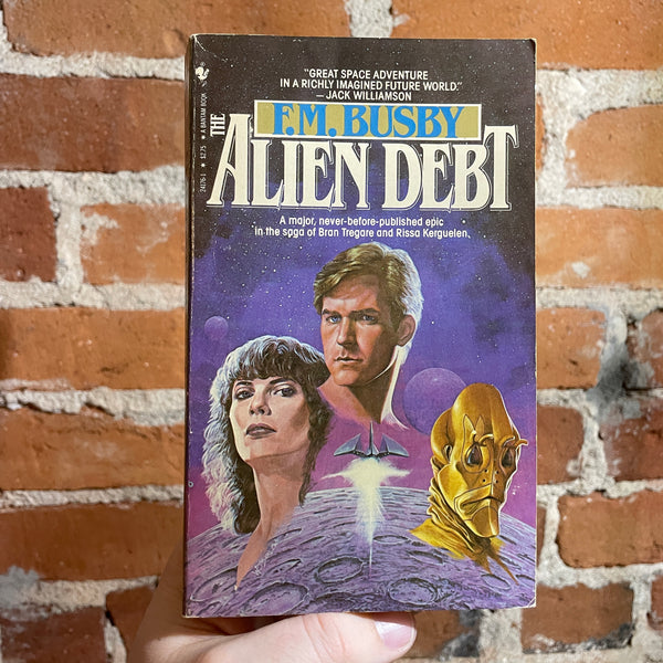 The Alien Debt - F.M. Busby - 1984 Bantam Books Paperback