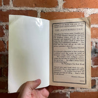 The Handmaid's Tale - Margaret Atwood - 1987 Ballantine Books Paperback - Special Step-Back Cover
