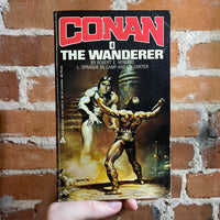 Conan the Wanderer - Robert E. Howard, L. Sprague de Camp, and Lin Carter - 1984 Ace Books Paperback - Boris Vallejo Cover