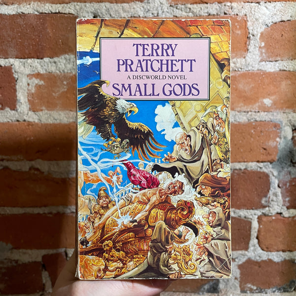 Small Gods - Terry Pratchett 1993 Corgi Books Paperback - Josh Kirby Cover