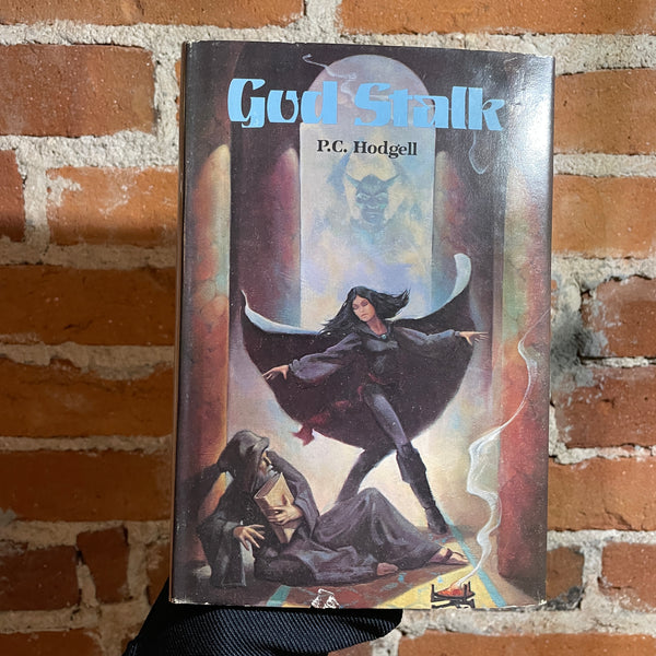 God Stalk - P.C. Hodgell - 1982 BCE Atheneum Hardback - Michael Mariano Cover
