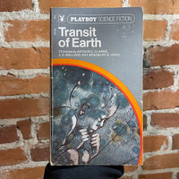 Transit of Earth - Arthur C. Clarke, J.G. Ballard, Ray Bradbury, & More! - 1971 Playboy Press Paperback - Shelly Canton Cover