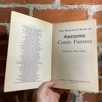 The Mammoth Book of Awesome Comic Fantasy - Edited by Mike Ashley - 2001 1st Carroll & Graf Paperback - Julek Heller Cover