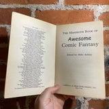 The Mammoth Book of Awesome Comic Fantasy - Edited by Mike Ashley - 2001 1st Carroll & Graf Paperback - Julek Heller Cover