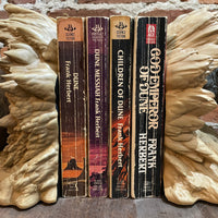 Dune Series Vintage Berkley Books Paperback Bundle (#1-4) - Reading Editions