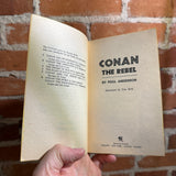 Conan the Rebel - Poul Anderson - 1981 2nd Bantam Books Paperback - Tim Kirk Cover