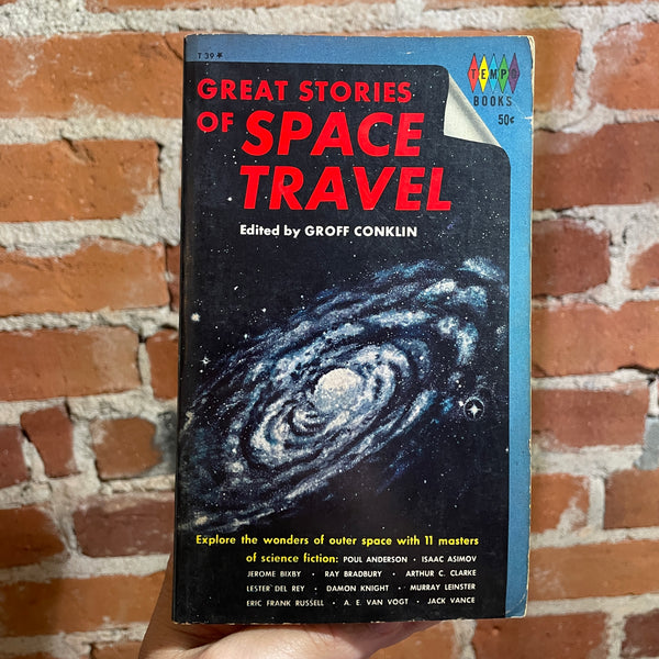 Great Stories of Space Travel - Edited by Groff Conklin - 1963 Tempo Books Paperback