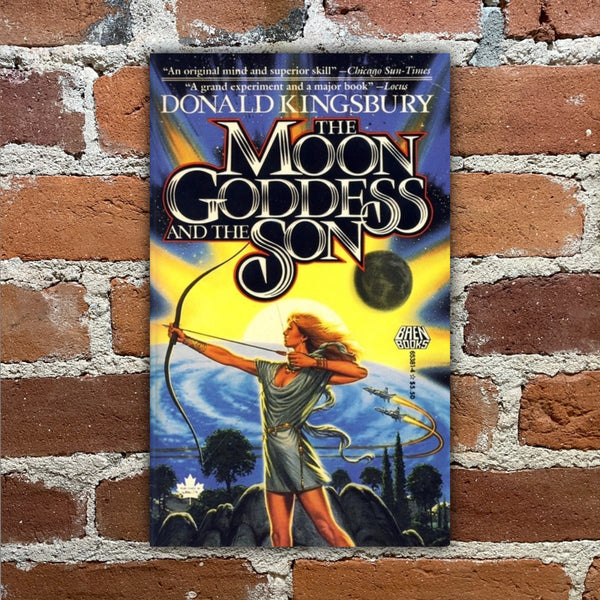 The Moon Goddess and the Son - Donald Kingsbury - 1987 Baen Books Paperback - David Mattingly Cover