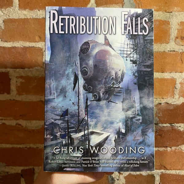 Retribution Falls - Chris Wooding - 2009 Ballantine Books Paperback - Stephan Martiniere Cover