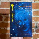 The Man Who Fell to Earth  - Walter Tevis - 2015 SF Masterworks Gollancz Paperback - Christopher Gibbs Cover