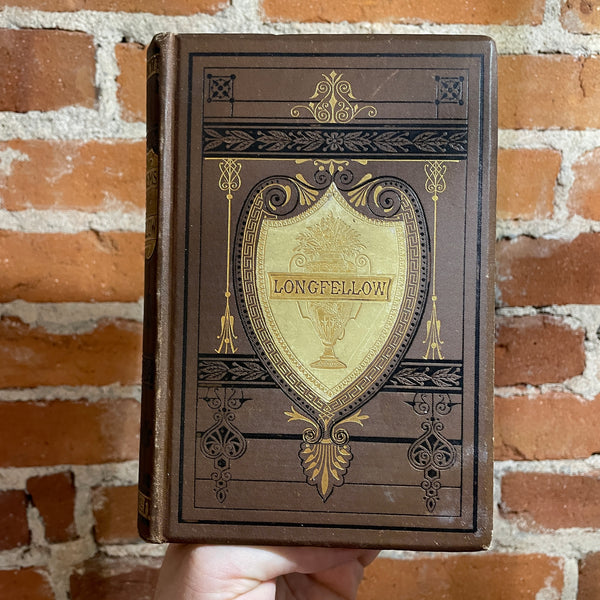 The Early Poems of Henry Wadsworth Longfellow - 1885 Houghton Mifflin and Company Hardback