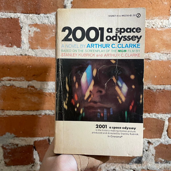 2001: A Space Odyssey - Arthur C. Clarke - 1968 23rd Printing Signet Paperback Edition
