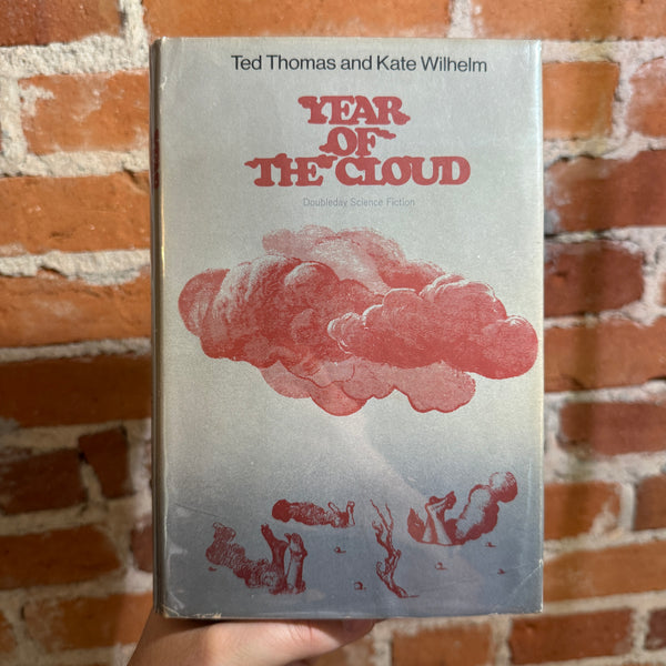 Year of the Cloud - Ted Thomas and Kate WIlhelm -  1970 BCE Doubleday Hardback - Francois Colos Cover GC A51