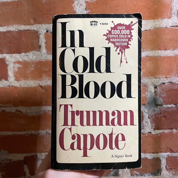 In Cold Blood - Truman Capote - 1965 3rd Signet Books Paperback