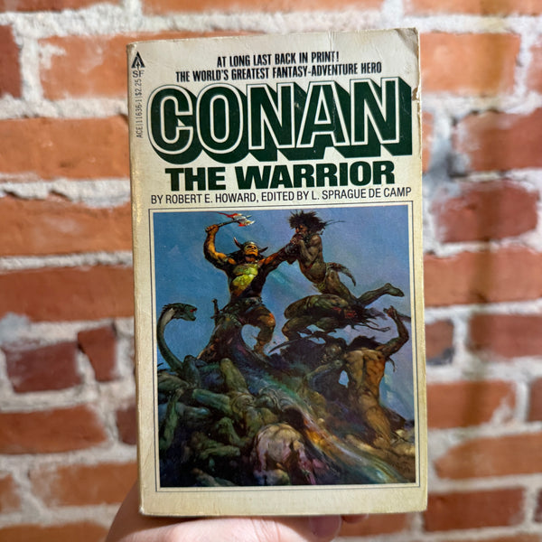 Conan The Warrior - Robert E. Howard and L. Sprague de Camp - 198 Ace Books Paperback