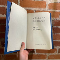 Zero History - William Gibson - 2010 G.P. Putnam’s Sons Hardback