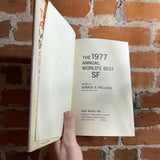 The 1977 Annual World’s Best SF - Edited by Donald A. Wollheim - Hardback - Richard V. Corben Cover - (Tiptree & Russ)