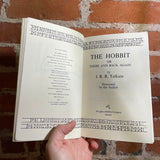 The Hobbit - J.R.R. Tolkien - 1978 Houghton Mifflin Paperback