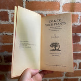 Talk to Your Plants - Jerry Baker - 1974 Pocket Books Paperback