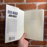 Steel Beach - John Varley - 1992 Ace Hardback - Todd Cameron Hamilton Cover