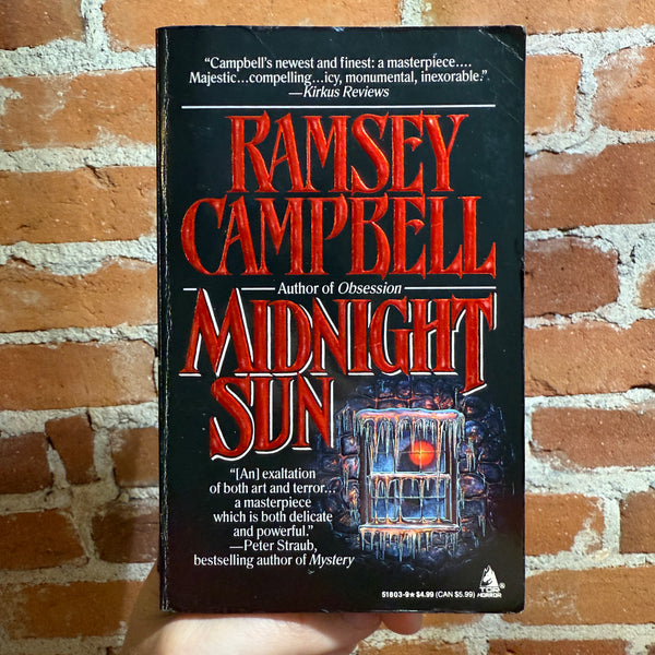 Midnight Sun - Ramsey Campbell - 1992 Tor Books Paperback - Tim O’Brien Cover