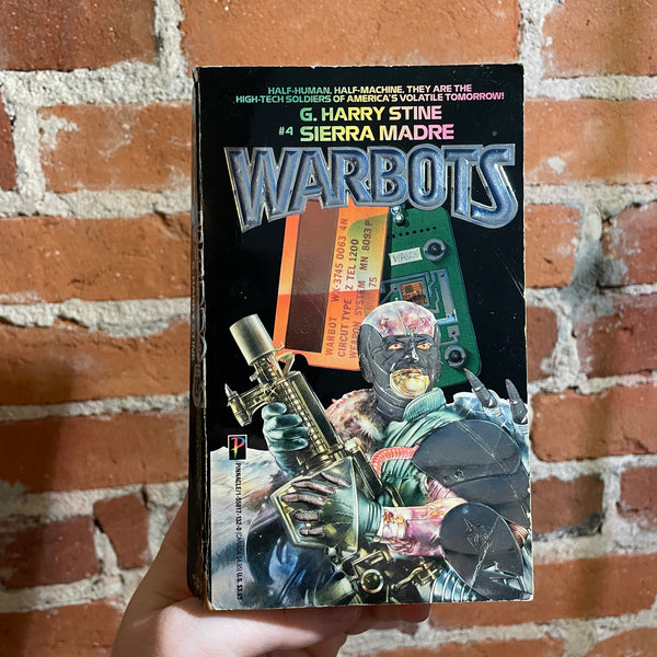 Sierra Madre - Warbots #4 - G. Harry Stine 1988 1st Pinnacle Books Paperback