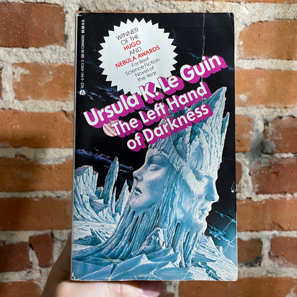 The Left Hand of Darkness - Ursula K. Le Guin 1969 Ace Books - Alex Ebel Cover