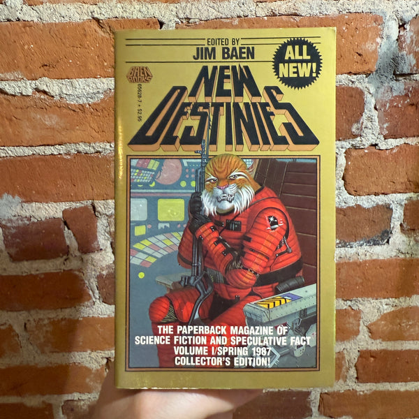 New Destinies - Edited by Jim Baen - 1987 2nd Baen Books Paperback - Craig Farley Cover