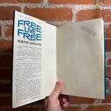 Free Live Free - Gene Wolfe - 1985 1st Tor Books Hardback - Enric Cover
