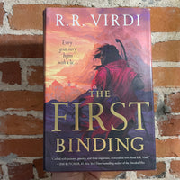 The First Binding - R.R. Virdi - 2022 1st Tor Books Hardback - Felipe de Barros Cover