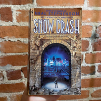 Snow Crash - Neal Stephenson - 1993 Bantam Books Paperback - Bruce Jensen Cover