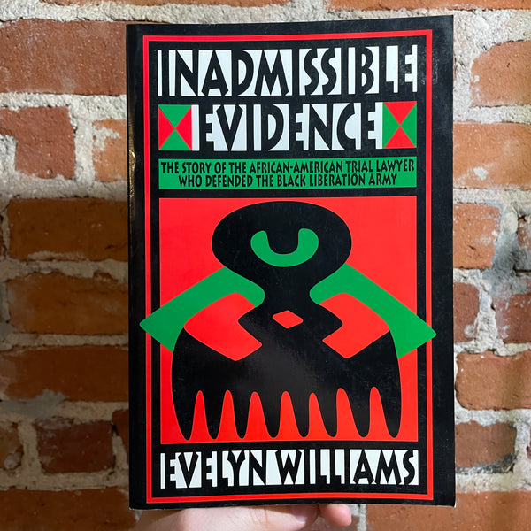 Inadmissible Evidence - Evelyn Williams - 1993 Lawrence Hill Books Paperback