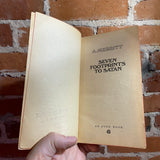 Seven Footprints To Satan - A. Merritt -  1968  Doug Rosa Cover Avon Books