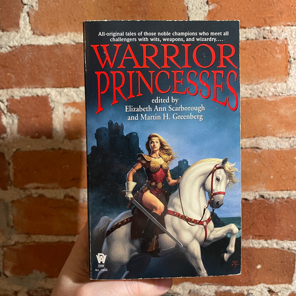 Warrior Princesses - Elizabeth Ann Scarborough and Martin H. Greenberg - 1998 Daw Books Paperback - Tristan Elwell Cover